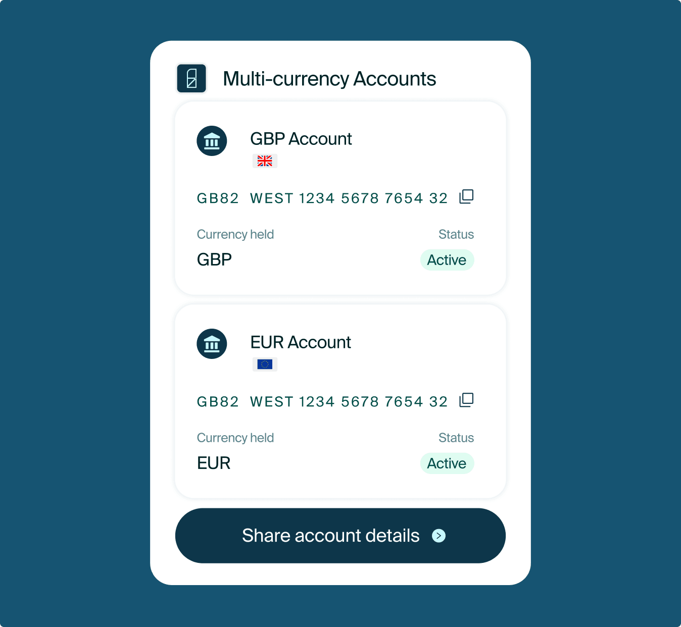 Hold 30+ Currencies—Pay Like a Local